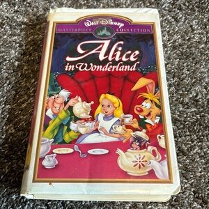 10/$5 Alice in Wonderland VHS